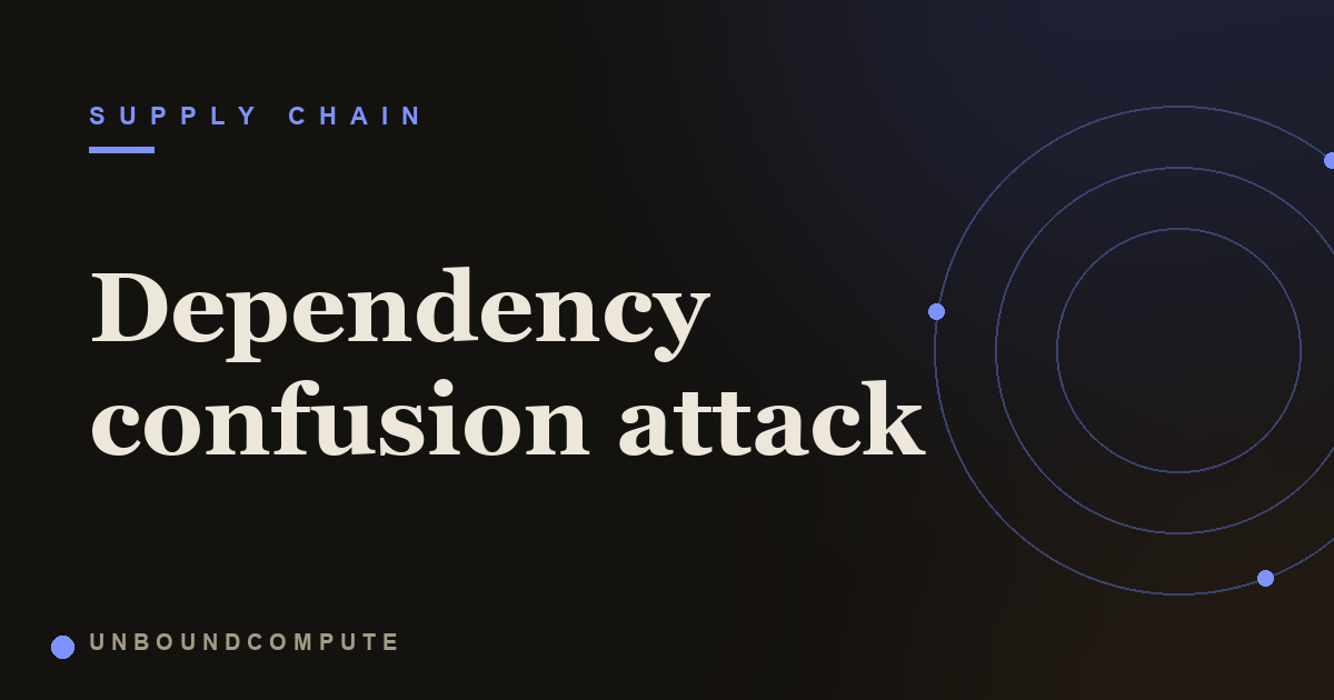 Dependency Confusion Attack Explained