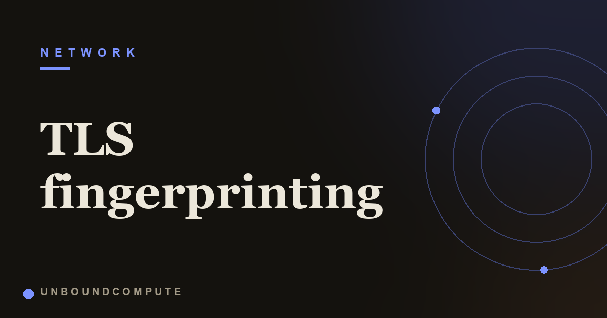 How TLS Fingerprinting Works: JA3, JA4, and the ClientHello