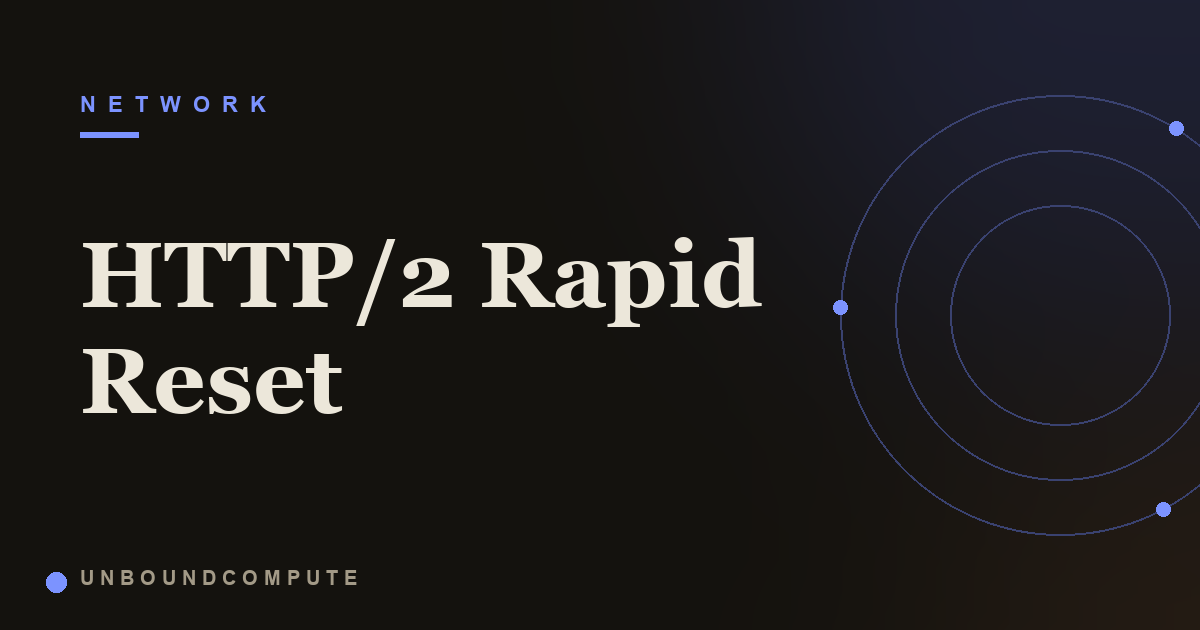 HTTP/2 Rapid Reset: How a Cancel Frame Became a Record DDoS