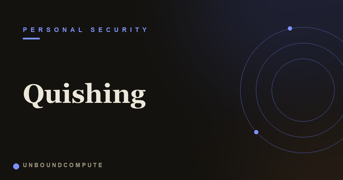 Quishing Explained: How QR Code Phishing Works and How to Spot It