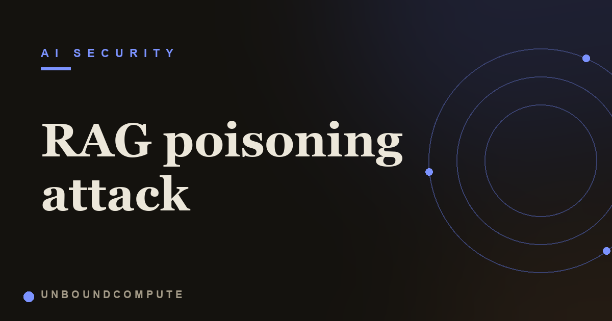 RAG Poisoning Attack: When Retrieved Documents Hijack the Model