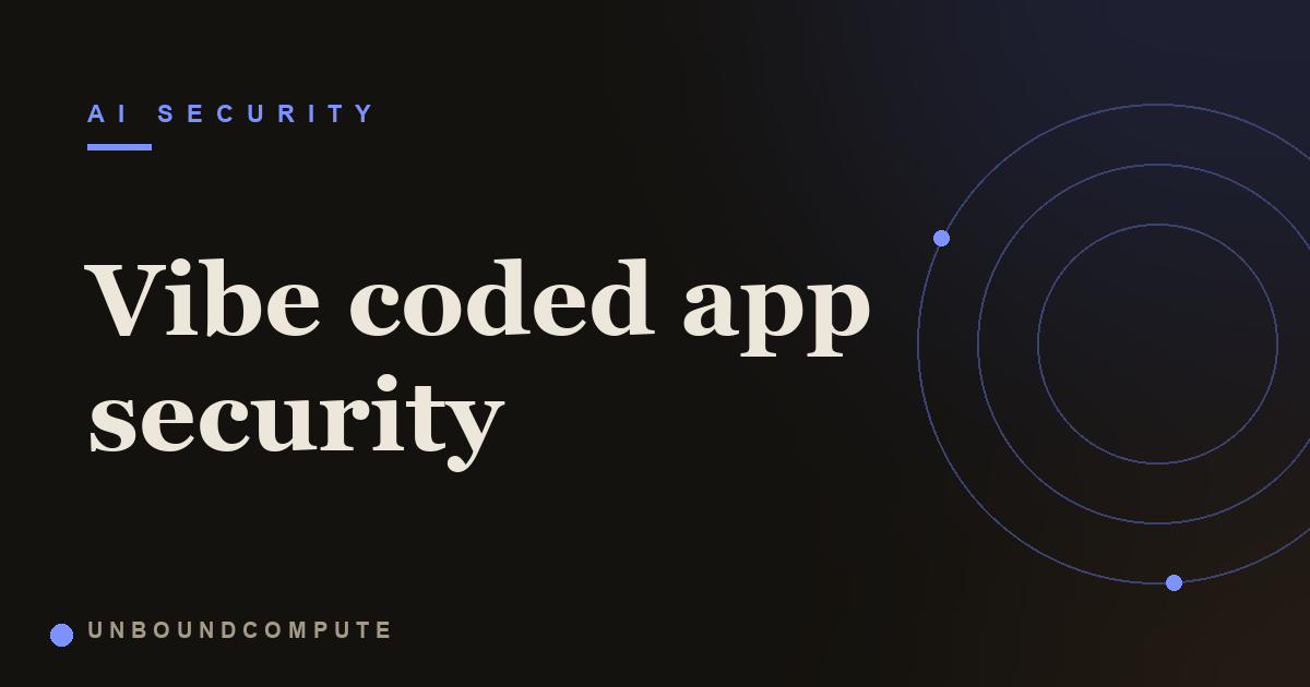 Vibe Coded App Security: What Can a Stranger Read Right Now?