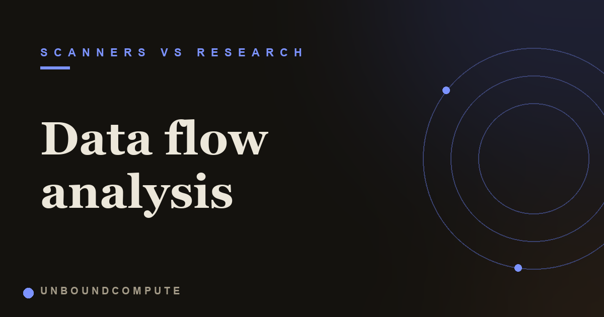 Data Flow Analysis Explained
