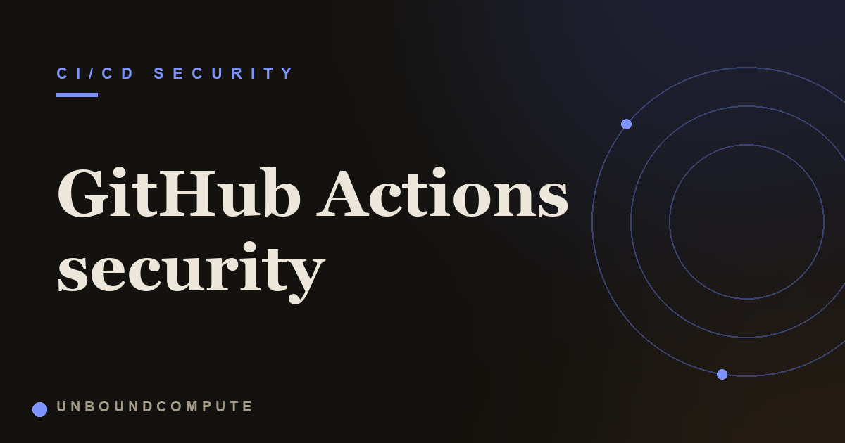 GitHub Actions Security Explained