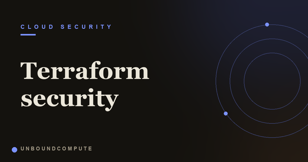 Terraform Security Misconfigurations Explained