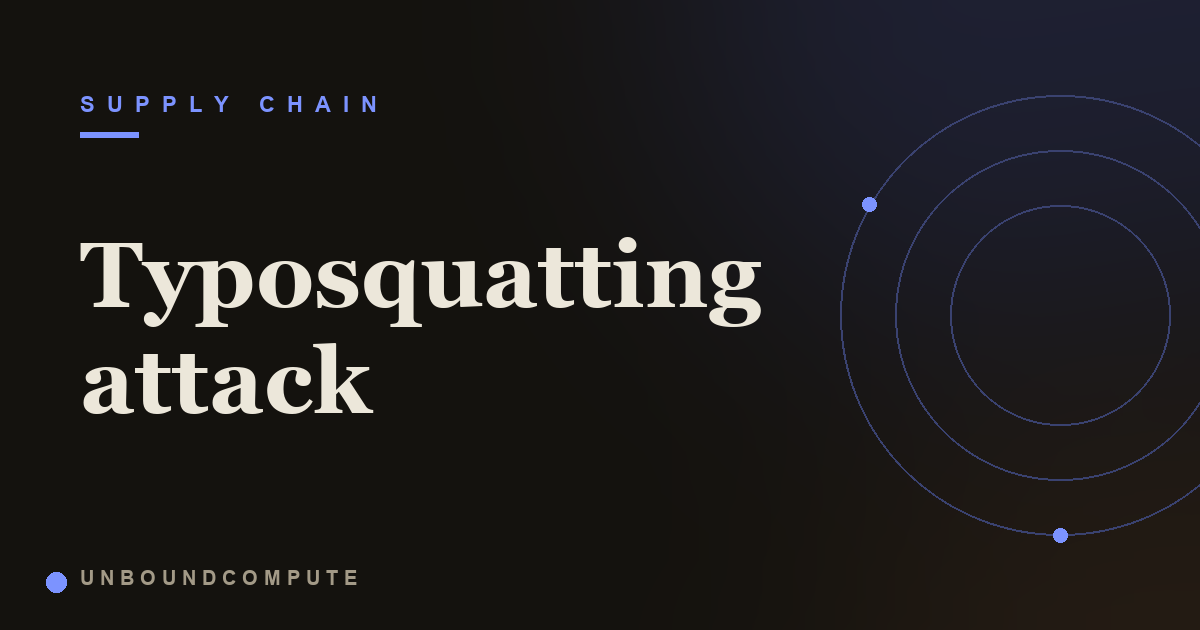 Typosquatting Package Attacks Explained
